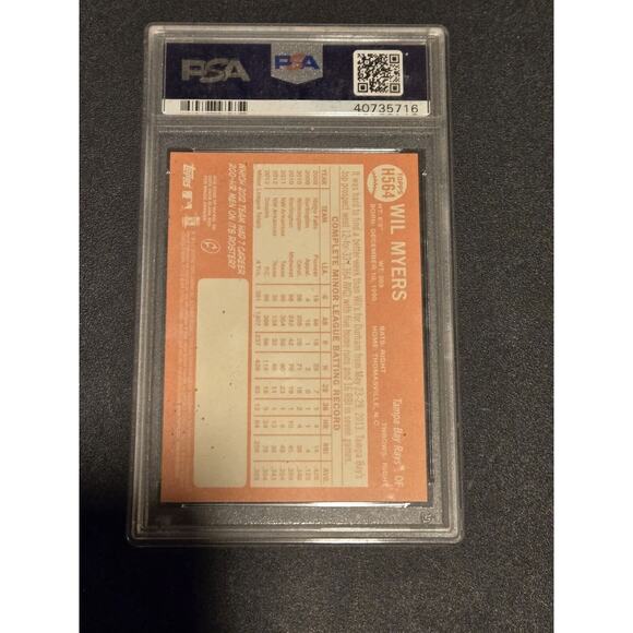 2013 Topps Heritage #H564 Wil Myers PSA 9 - Picture 2 of 2